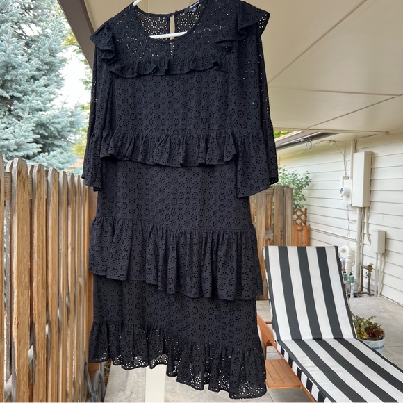 Madewell Dresses & Skirts - 💥SALE💥 Madewell Waterlily Ruffle Eyelet Dress